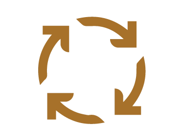 Process circle icon