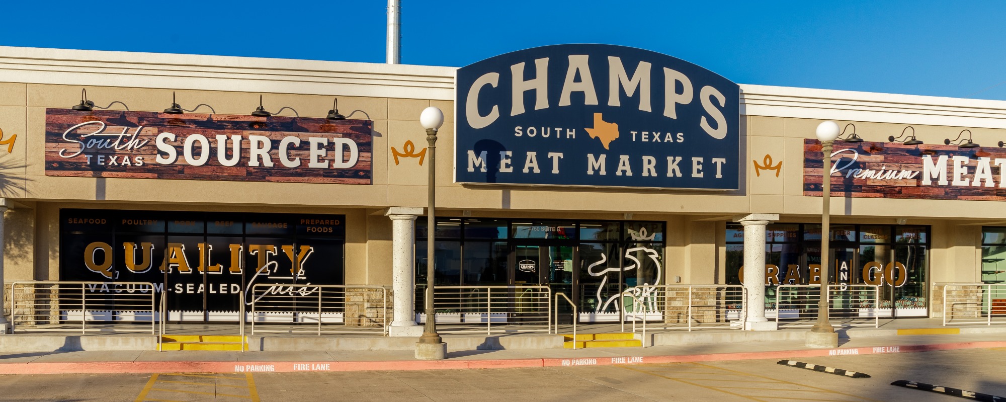 CHAMPS MEAT MARKET GRAND OPENING CORPUS CHRISTI Champs Meat Market